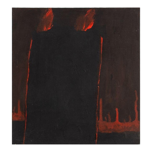 Domenick Capobianco Tower of Dis Abstract Acrylic For Sale
