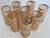 Mid-Century Modern Vintage 1960s Imperial Glass Shoji Trellis 22k Gold Tumblers, Set of 8 For Sale - Image 3 of 8