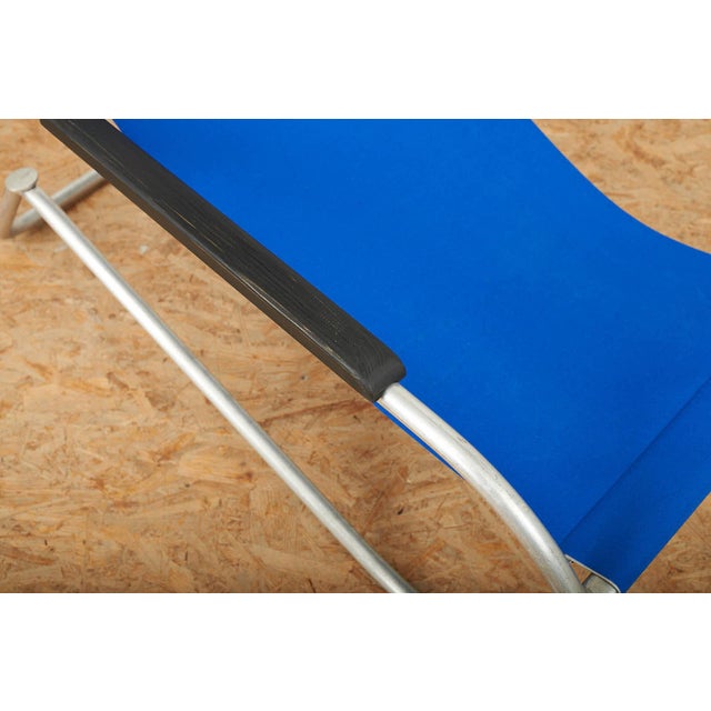 Lido Lounger in Blue by Battista and Gino Giudici, 1935 For Sale - Image 4 of 15