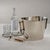Contemporary Bayeux Wine Cooler / Ice Bucket with Horn Handles, Large For Sale - Image 3 of 3