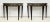 Bespoke Pair of Brass-Banded Demilune Consoles in the Neoclassic Manner For Sale - Image 12 of 12