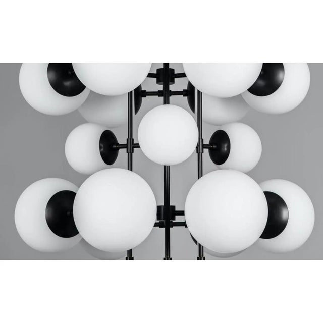 Contemporary Glow Chandelier by Schwung For Sale - Image 3 of 7