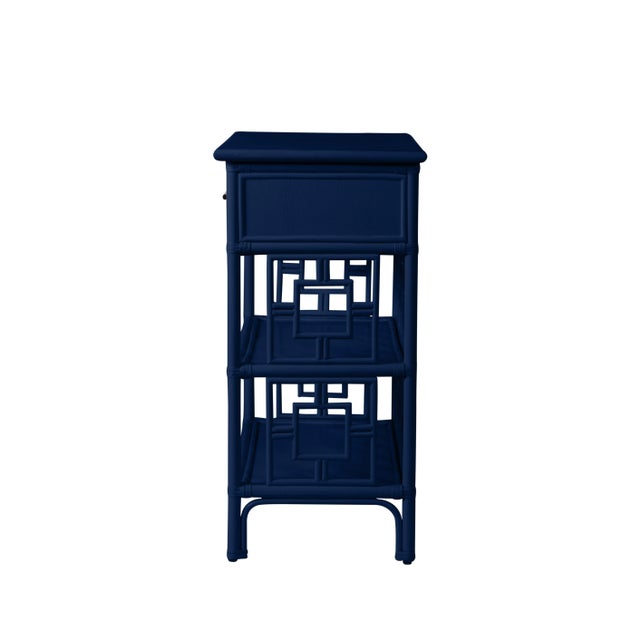 Not Yet Made - Made To Order Sobe End Table - Navy Blue For Sale - Image 5 of 6