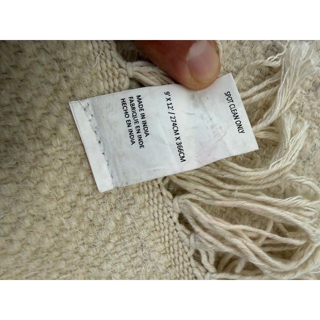 9ft 2in X 12ft 3in Four Hands Coulter Graphic Wool Area Rug For Sale - Image 10 of 12