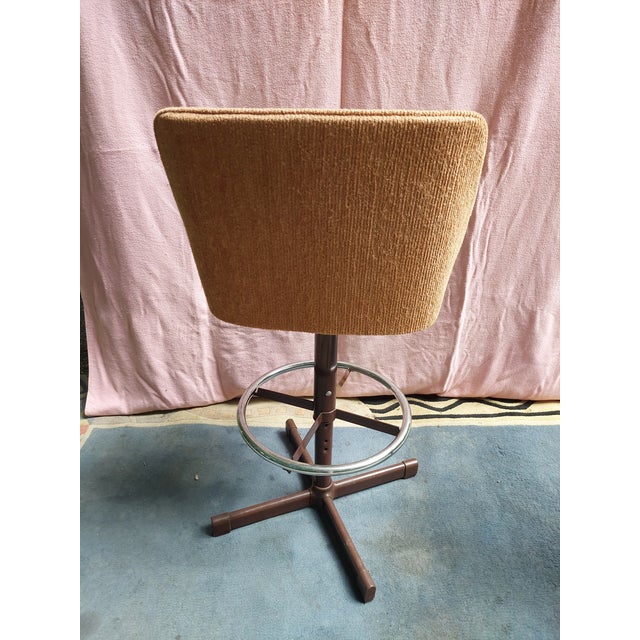 Mid-Century Modern Pair Mid-Century Modern Samsonite Bar Stools For Sale - Image 3 of 7