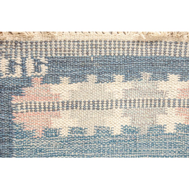 Mid 20th Century Doris Leslie Blau Midcentury Swedish Runner by Gitt Granssjo-Carlsson 'GG' For Sale - Image 5 of 7