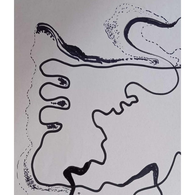 Ferdinando Meccani, 1969, Ink on Paper For Sale - Image 3 of 4