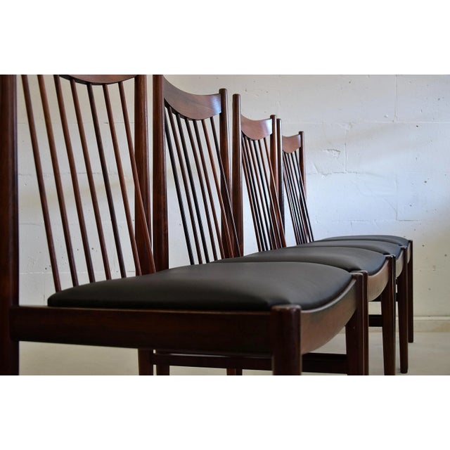 Model 422 Dining Chairs by Helge Sibast, Denmark, 1960s, Set of 4 For Sale - Image 12 of 15