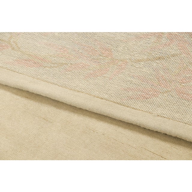 Textile Contemporary Chinese Deco Style Wool Runner by Rug & Kilim, India For Sale - Image 7 of 9