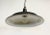 Metal Industrial Dark Gray Enamel Hanging Lamp, 1950s For Sale - Image 7 of 11