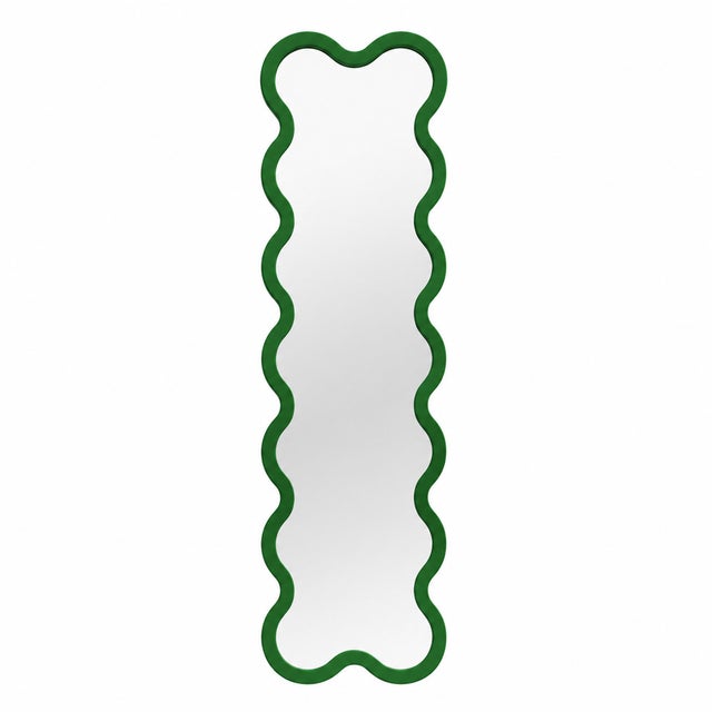 Statement Contemporary Wavy Wall Mirror – Hvyli 14 Designed by Ivan Voitovych For Sale - Image 17 of 18