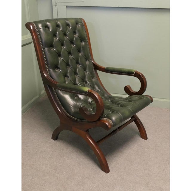 1960s Vintage Chesterfield Easy Chair, 1960 For Sale - Image 5 of 8