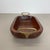 Carl Auböck Large Brutalist Teak Bowl with Brass Handles attributed to Carl Auböck, Austria, 1950s For Sale - Image 4 of 18