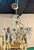 This is a stunning example of an Italian Maria Teresa chandelier that features mouth blown supports secured with the...
