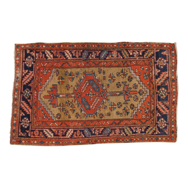 Antique Heriz Rug - 2'8" x 4'3" For Sale