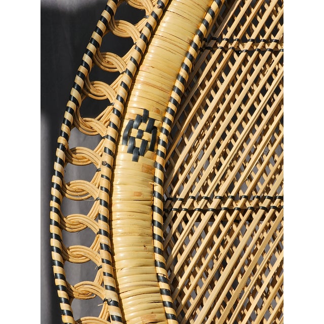 1960s Boho Peacock Chair For Sale - Image 12 of 13