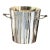 Vintage 1940s English Silver Plate Tabletop Individual Wine Chiller For Sale