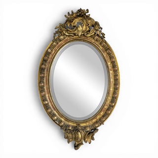 Napoleon III Giltwood Mirror For Sale