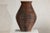 Ribbed Vintage Pottery Vase With Burnished Surface For Sale - Image 17 of 18