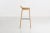 Contemporary White Oak Mono Bar Stool by Kasper Nyman For Sale - Image 3 of 8