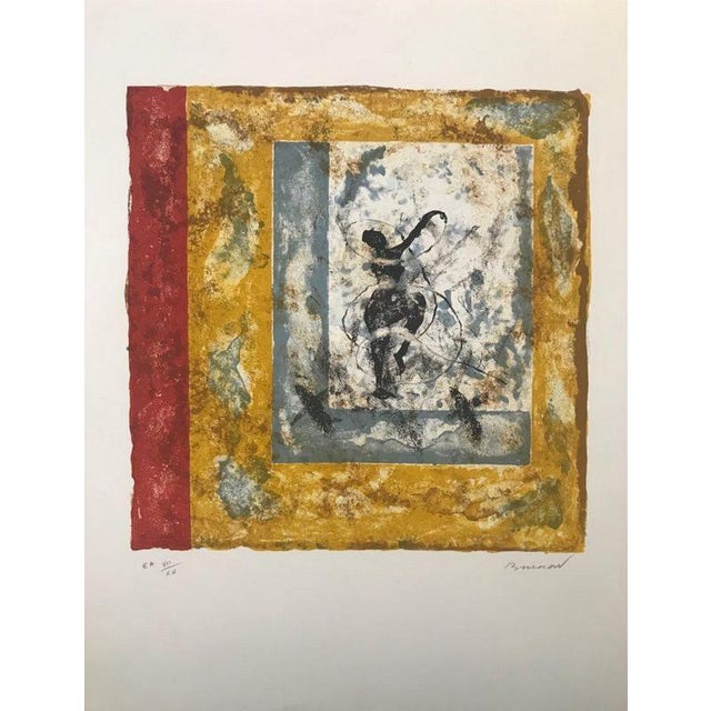 Lithograph handsigned by the artist in pencil and annoted ea vii/xv 65.00 cm. X 48.00 cm. 25.59 in. X 18.9 in. (paper)...