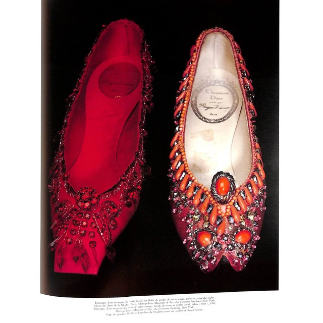 White "Vivier" 1991 Provoyeur, Pierre W/ Pen Shoe Sketch by Roger Vivier (Signed) For Sale - Image 8 of 12