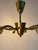 Brass 10-Arm Chandelier, 1950s For Sale - Image 3 of 11