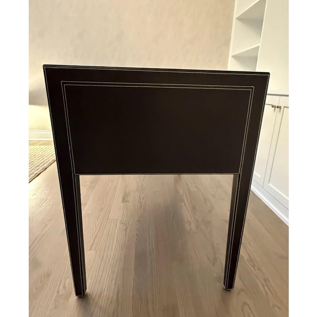 2020s Modern Clarendon Bernhardt Leather Desk For Sale - Image 5 of 12