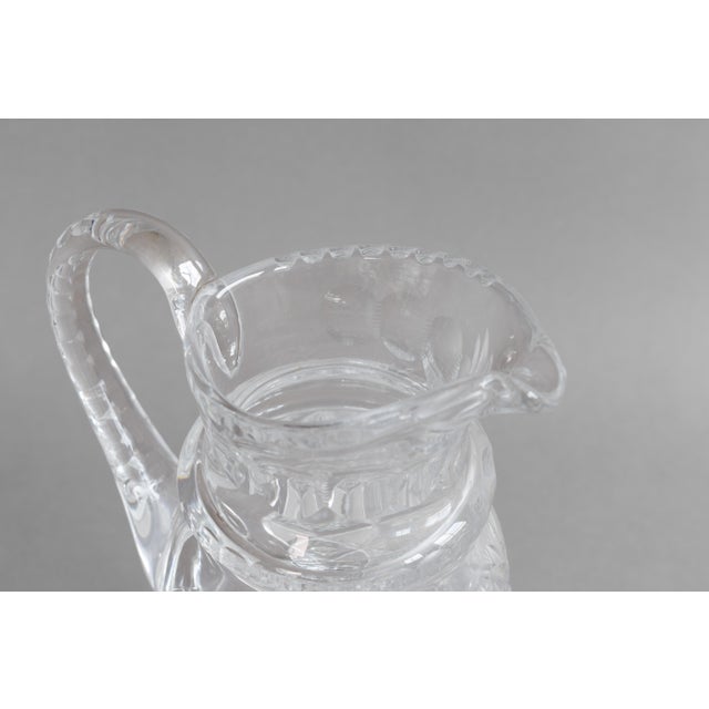 Vintage Cut Glass Jug, 1930s For Sale - Image 4 of 9