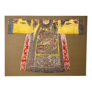 19th Century Dragon Kimono Robe for Chinese Theater For Sale