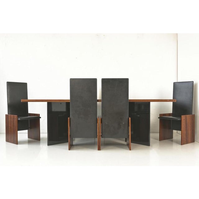 Large Dining Table in Walnut, Germany, 1980s For Sale - Image 13 of 16
