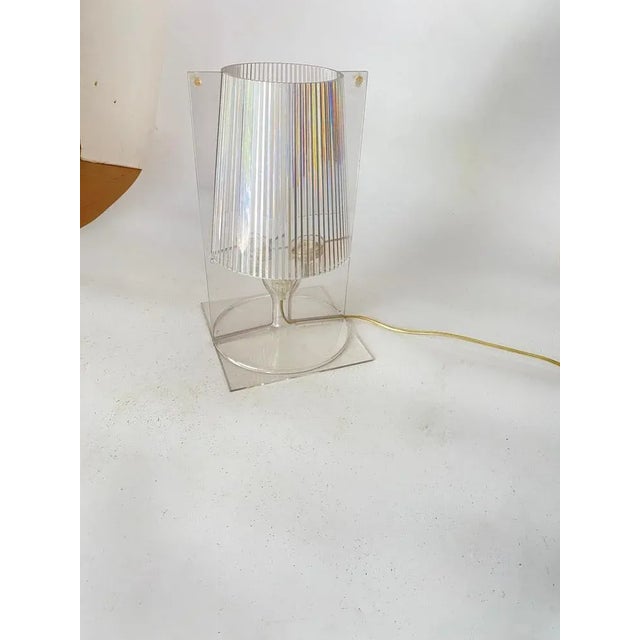 Plastic Italian Take Lamp in Crystal by Ferruccio Laviani for Kartell For Sale - Image 7 of 10