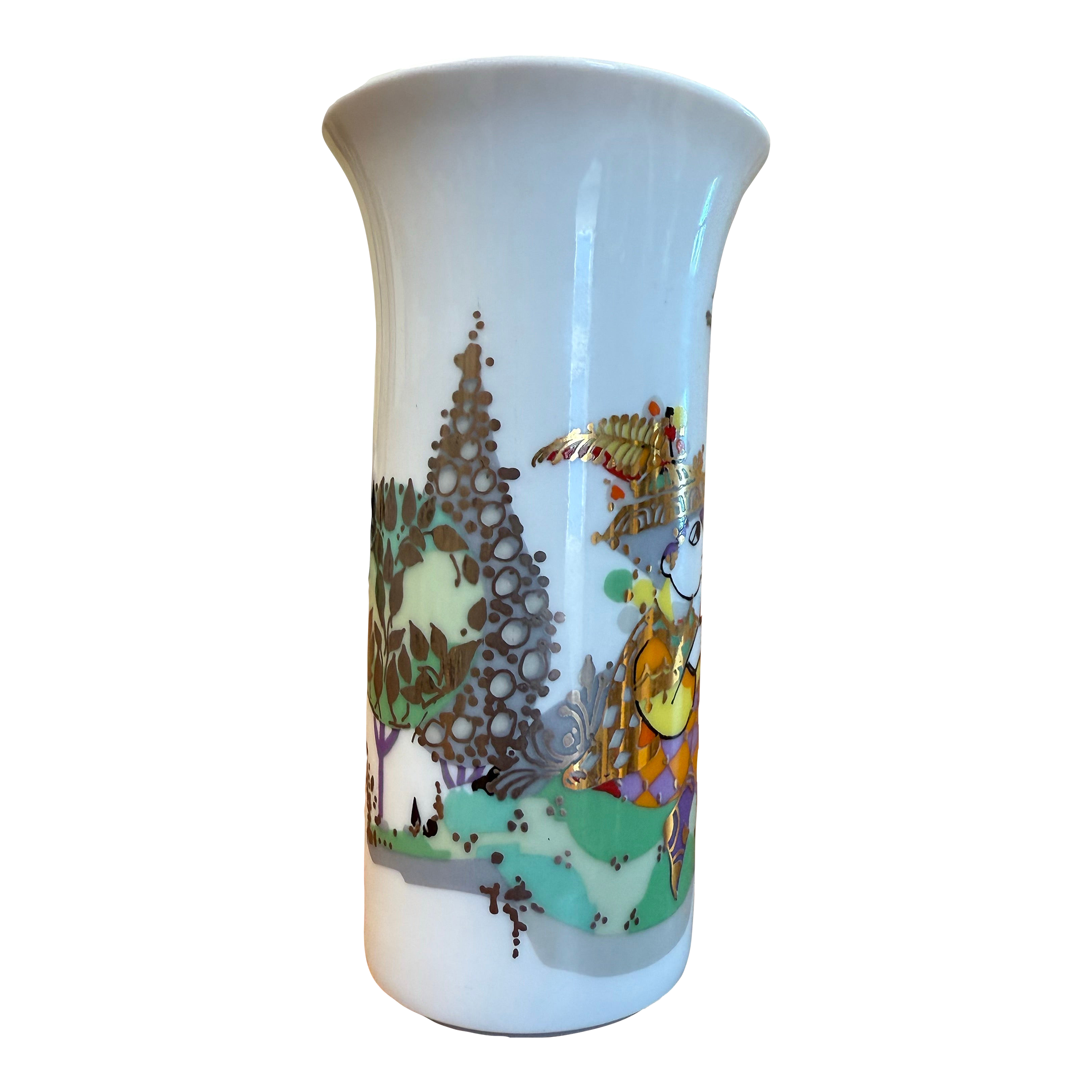Mid 20th Century Bjorn Wiinblad Rosenthal Vase | Chairish