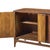 Broyhill Brasilia Mid Century Walnut and Brass Offset Credenza and Hutch For Sale - Image 9 of 13