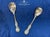 Silver-Plated Salad Servers with Russell Pattern from Mappin & Webb, Set of 2 For Sale - Image 3 of 4