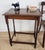 This wonderful Vintage English side table has gorgeous features that are sure to add a country character and charm to the...