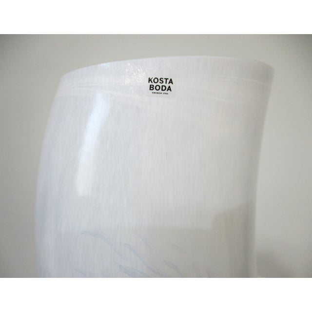 Large Kosta Boda Catwalk Vase by Kjell Engman Sweden For Sale In Cincinnati - Image 6 of 11