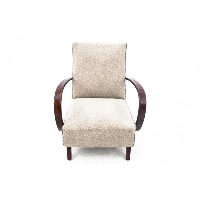 Vintage Art Deco Chairs by J. Halabala, 1930s, Set of 2 For Sale - Image 11 of 15