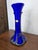 Cobalt Blue Blown Glass Vase from Silice Création Biot, 1995 For Sale - Image 8 of 18