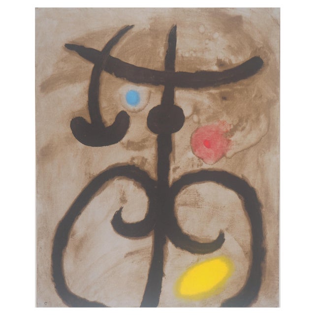 After Joan Miro, Twin Sisters, 1965, Lithograph For Sale