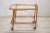 Wood Wood and Glass Drinks Trolley or Bar Cart, 1950s For Sale - Image 7 of 8