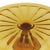 Art Deco Amber Tart Plate Dish from Verrerie de Scailmont, 1930s For Sale - Image 9 of 13