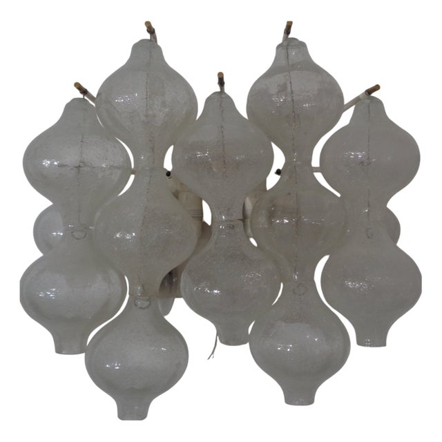 Tulip Sconce by J. T. Kalmar for Kalmar Franken KG, Austria, 1960s For Sale