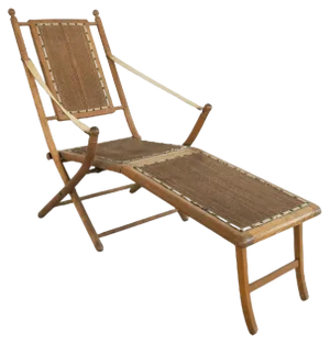 Deck Chair in Oak, 1920s