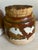 Vintage Mid Century Studio Pottery Canister Set of 4 With Cork Lids Signed Lair For Sale - Image 4 of 12