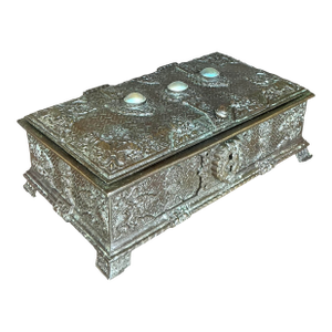 Vintage Regency Tiffany Studios Bronze Box