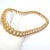 This vintage Tiffany & Co. France necklace attributed to Georges Lenfant, crafted in rich 18k yellow gold with an...