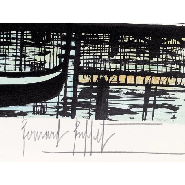 1980s Bernard Buffet, Ca' d'Oro, 1986, Etching For Sale - Image 5 of 6