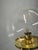 Bubble Glass and Brass Floor Lamp from Kamenicky Senov, 1970s For Sale - Image 4 of 11