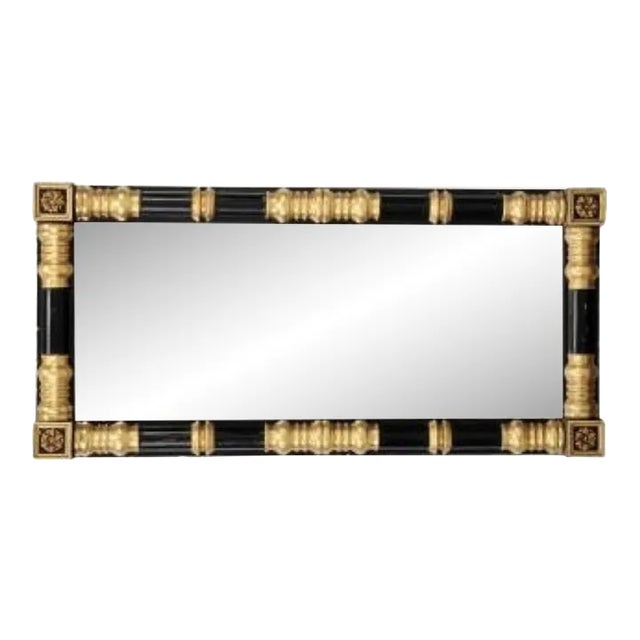 Mid 19th Century Period American Empire Gilt Pier Mirror For Sale